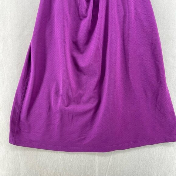 Lucy Tank Top Women's S Purple Scoop Neck Racerback Stretch Relaxed Fit Pullover - Picture 6 of 11